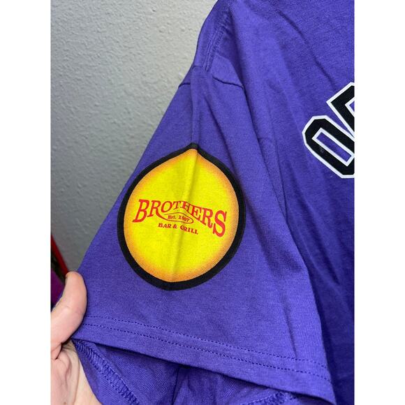 Colorado Rockies Opening Day Shirt Brothers Purple Baseball Tee L Large - Picture 7 of 9